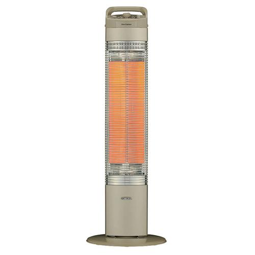 コロナ電業 DH-C924-N コロナ 電気ストーブ スリムカーボン ゴールド