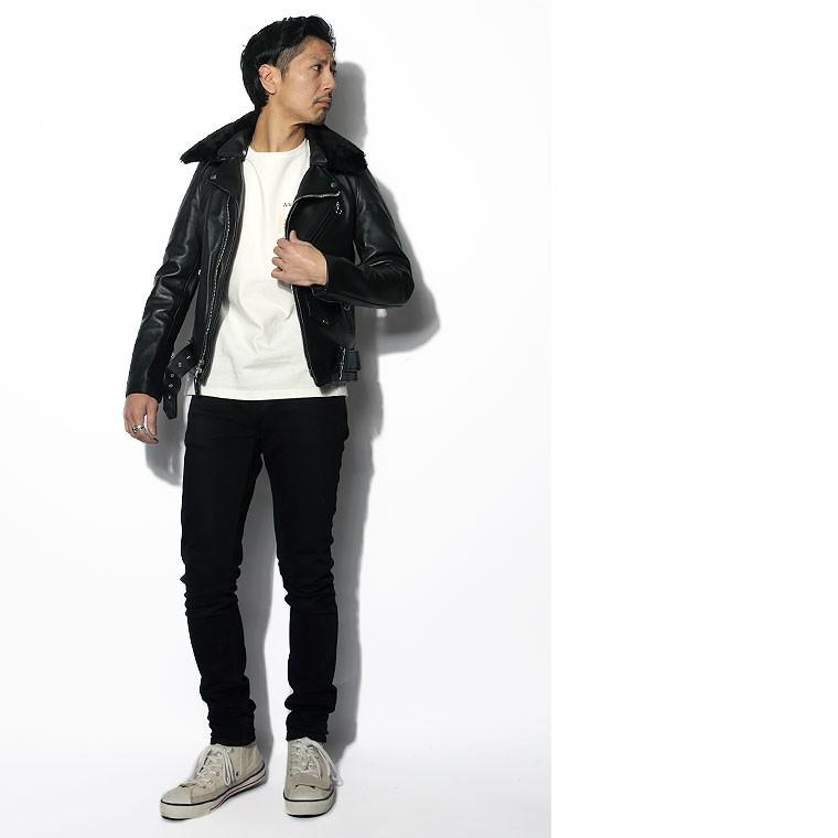 Schott N.Y.C（ショット） 【ポイント10倍】Schott 襟ボア ライダース