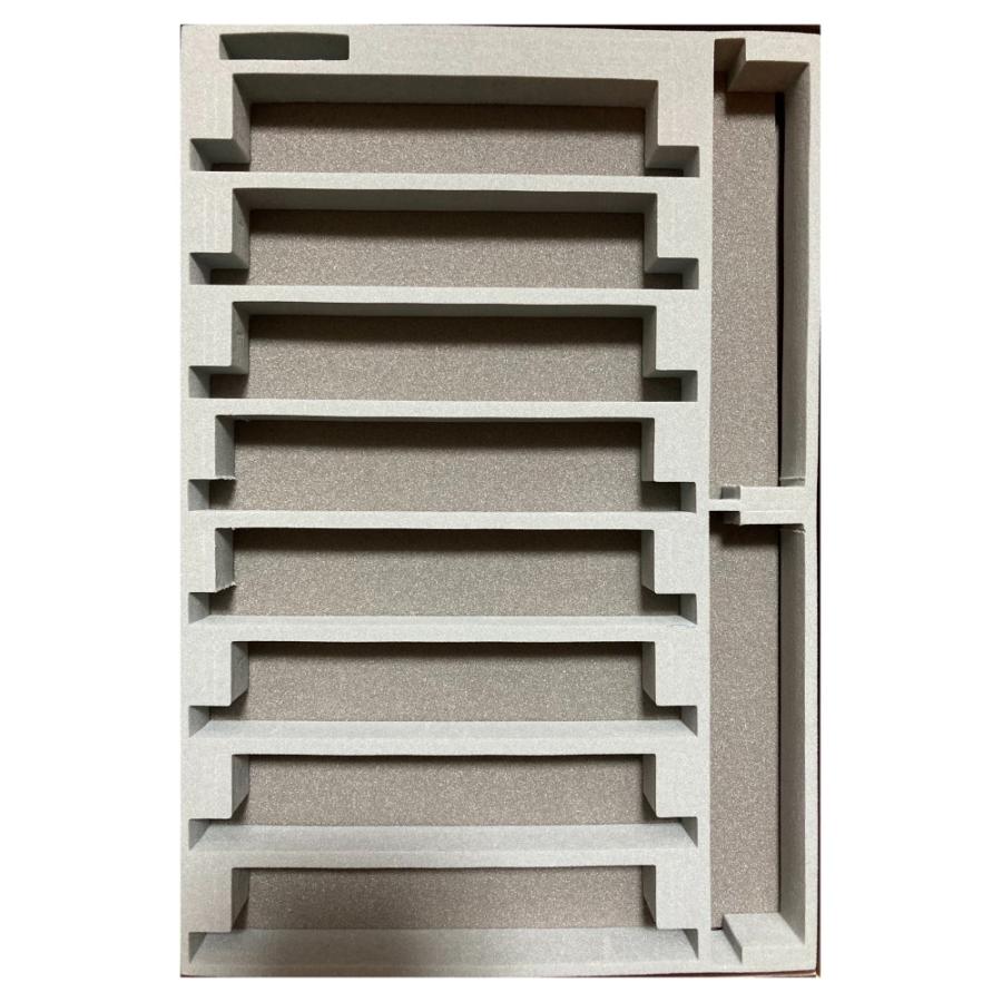 Nゲージ車両収納用 A4ブックケース対応 交換用10両収納中敷ウレタン5枚