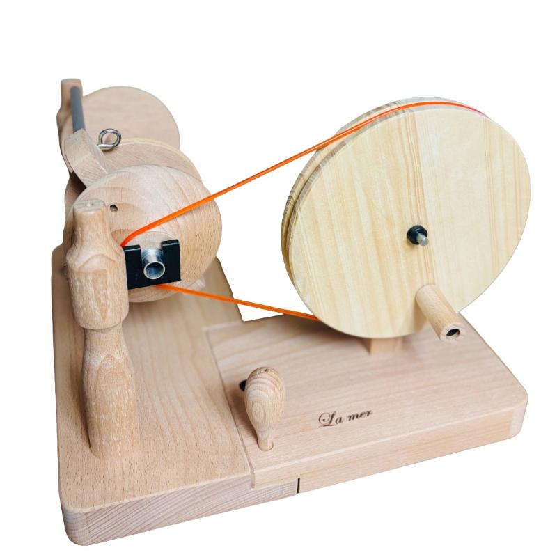 ラ・メール 糸撚り機2 白木 ＜撚り 紡ぎ 紡ぎ車 ashford ラ・メール