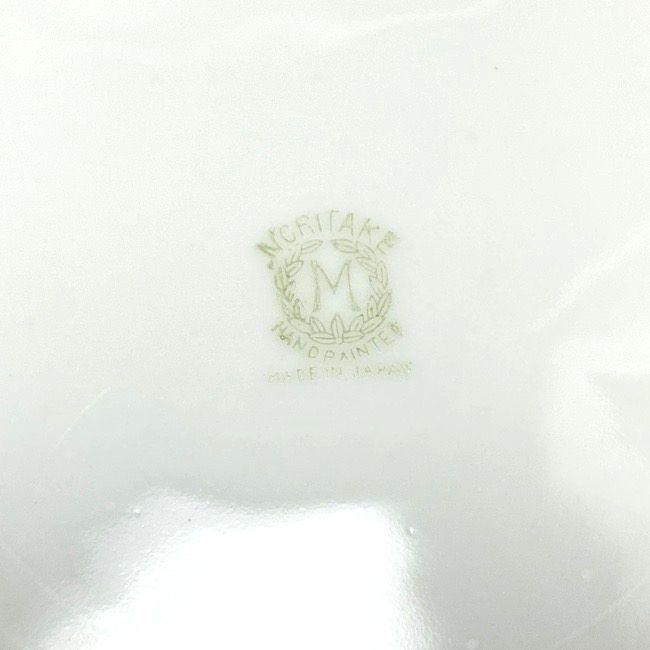 ノリタケ オールドノリタケ アールデコ デコレディプレート グリーン