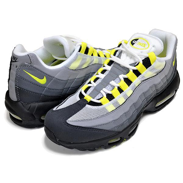 エア マックス 95 NIKE AIR MAX OG black/neon yellow-lt graphite