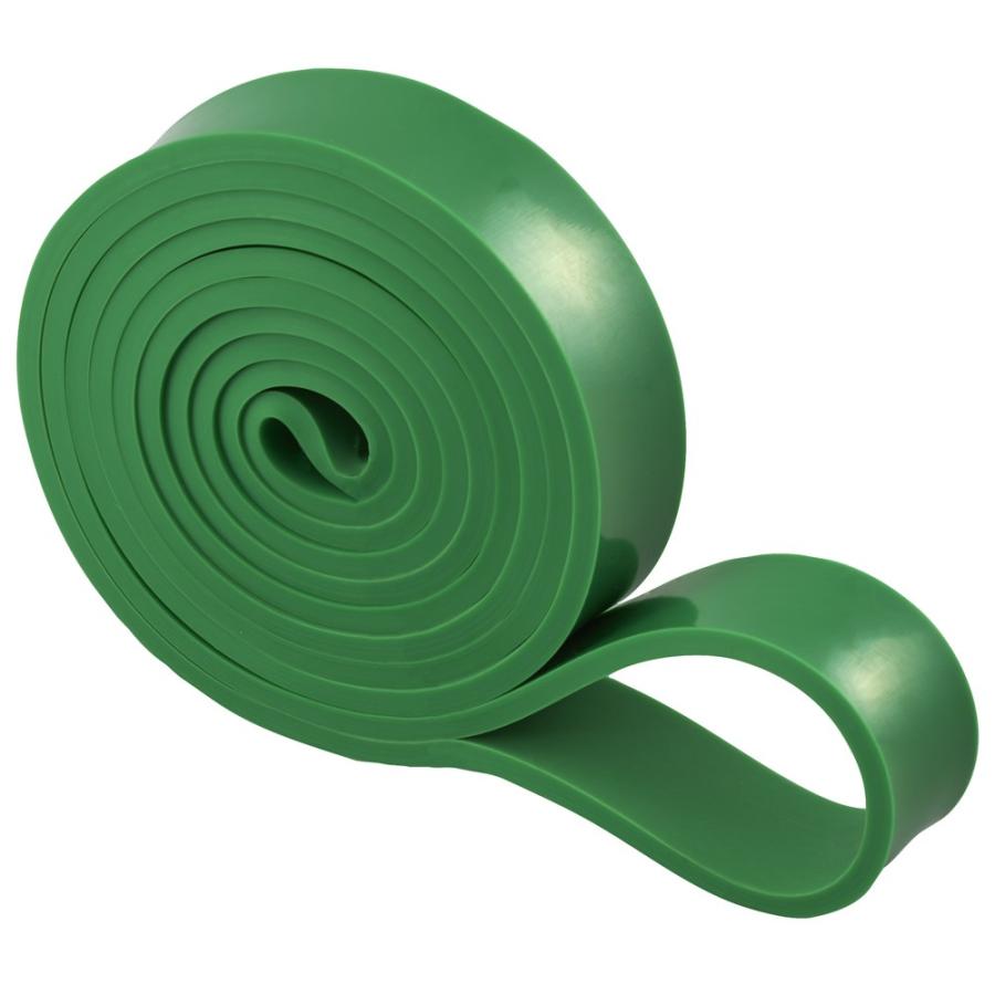 緑 フィットネスバンド ループ 幅29mm 円周208cm トレーニングチューブ