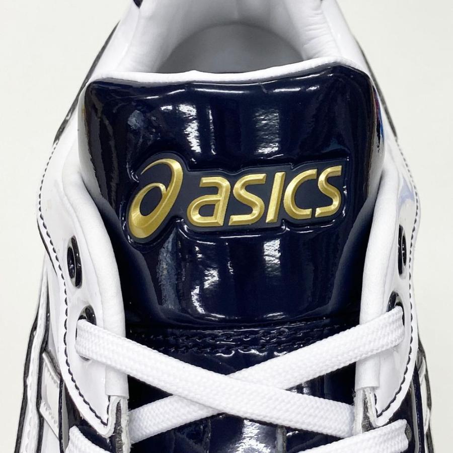 ASICS（アシックス） 【サイズ交換送料無料】ホワイト×ネイビー 野球