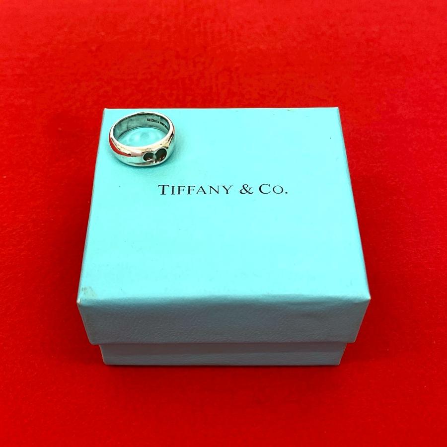 TIFFANY&Co.（ティファニー） 極 美品 カーブド ハート リング