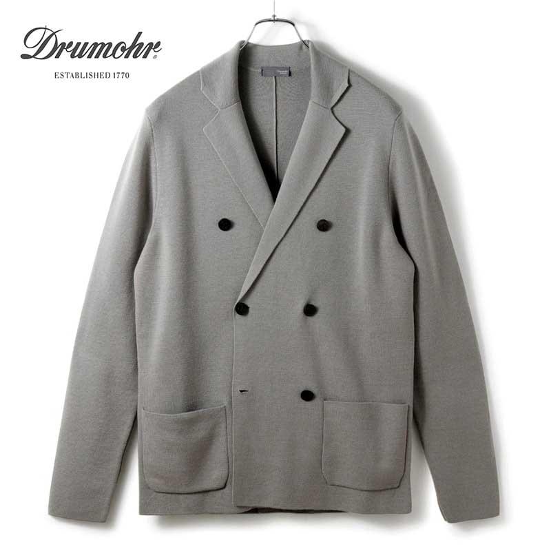 DRUMOHR（ドルモア） Drumohr MODERNウールミラノリブ6Bダブルニット
