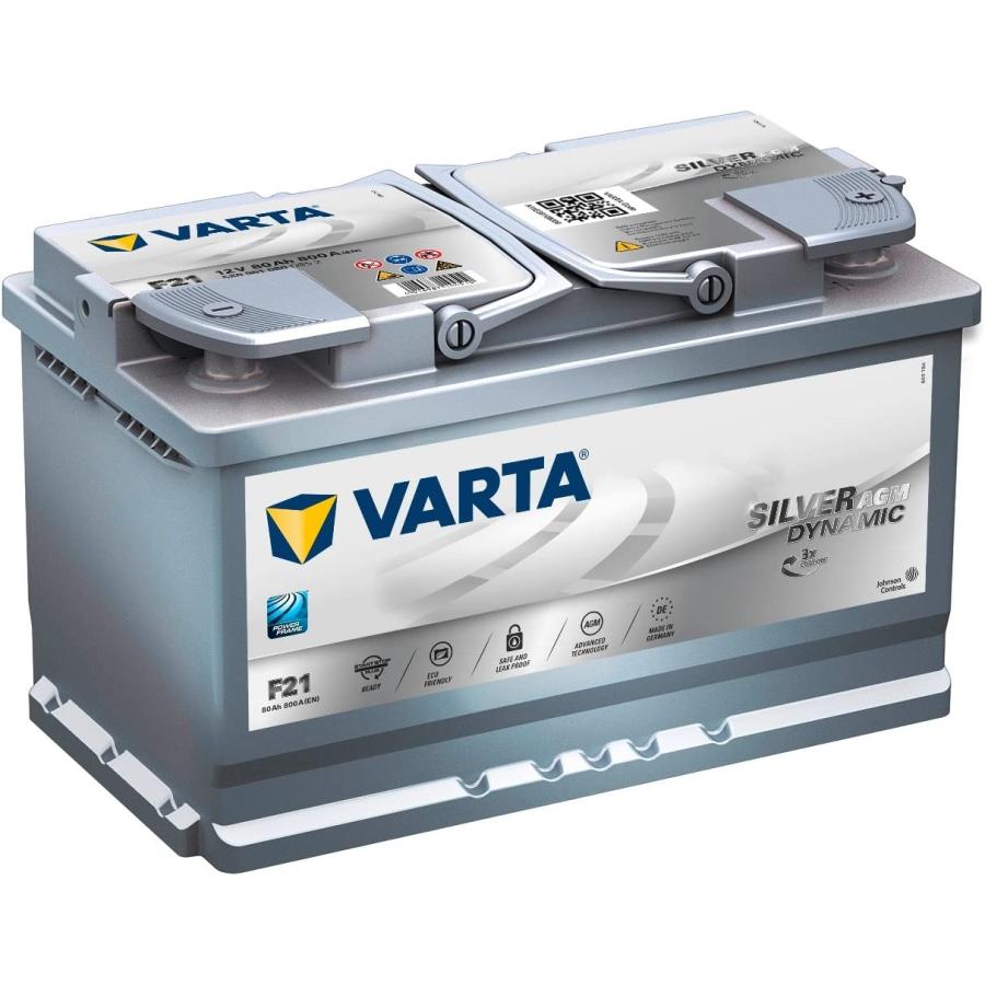 VARTA バルタ（ドイツ製）AGM 80Ah (580-901-080 A6(旧F21）LN4AGM