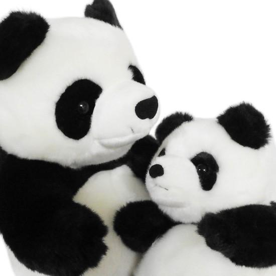 パンダ ぬいぐるみ 親子 動物園 CUTE キュート販売 お座りパンダ M・S