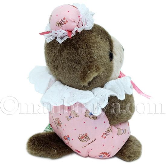 レトロ ぬいぐるみ 動物 ラッコ たけのこ TAKENOKO プチぶらんでーと