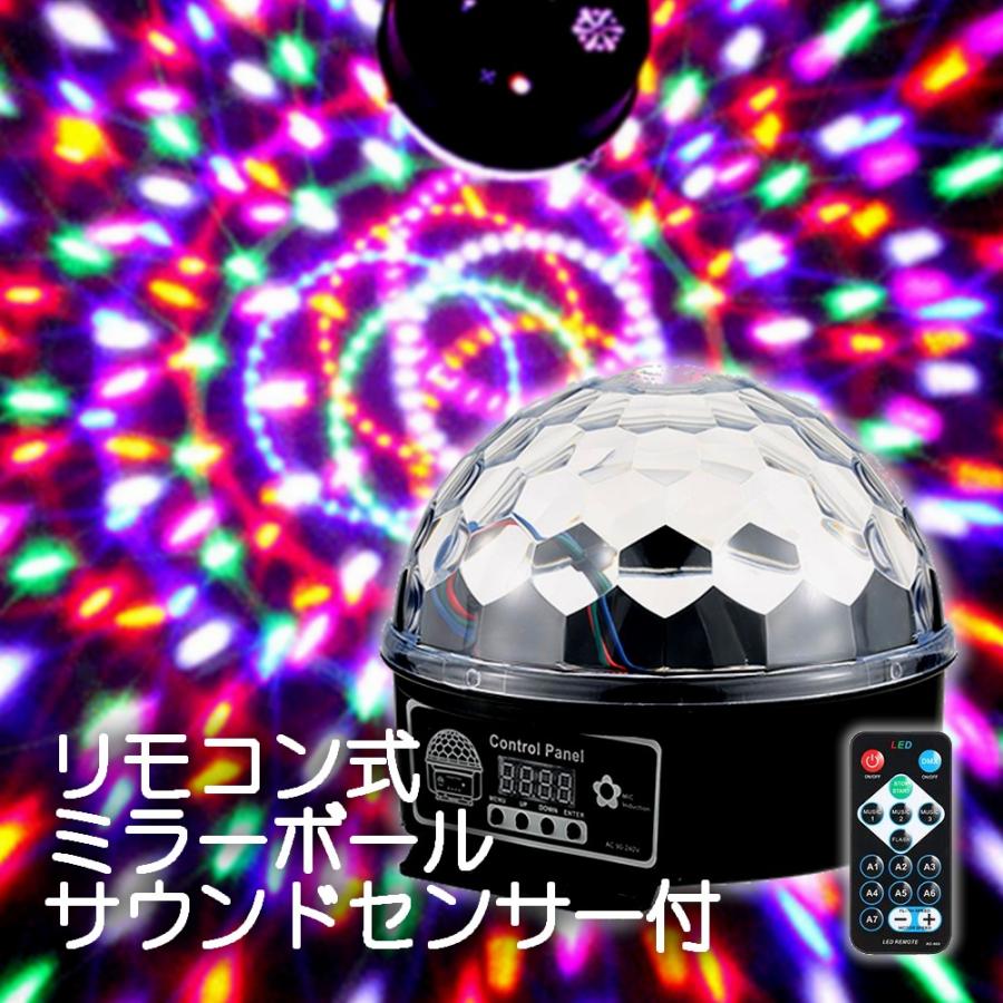 LEDミラーボール リモコン付き NF3-BSL02 舞台 ステージ スポット