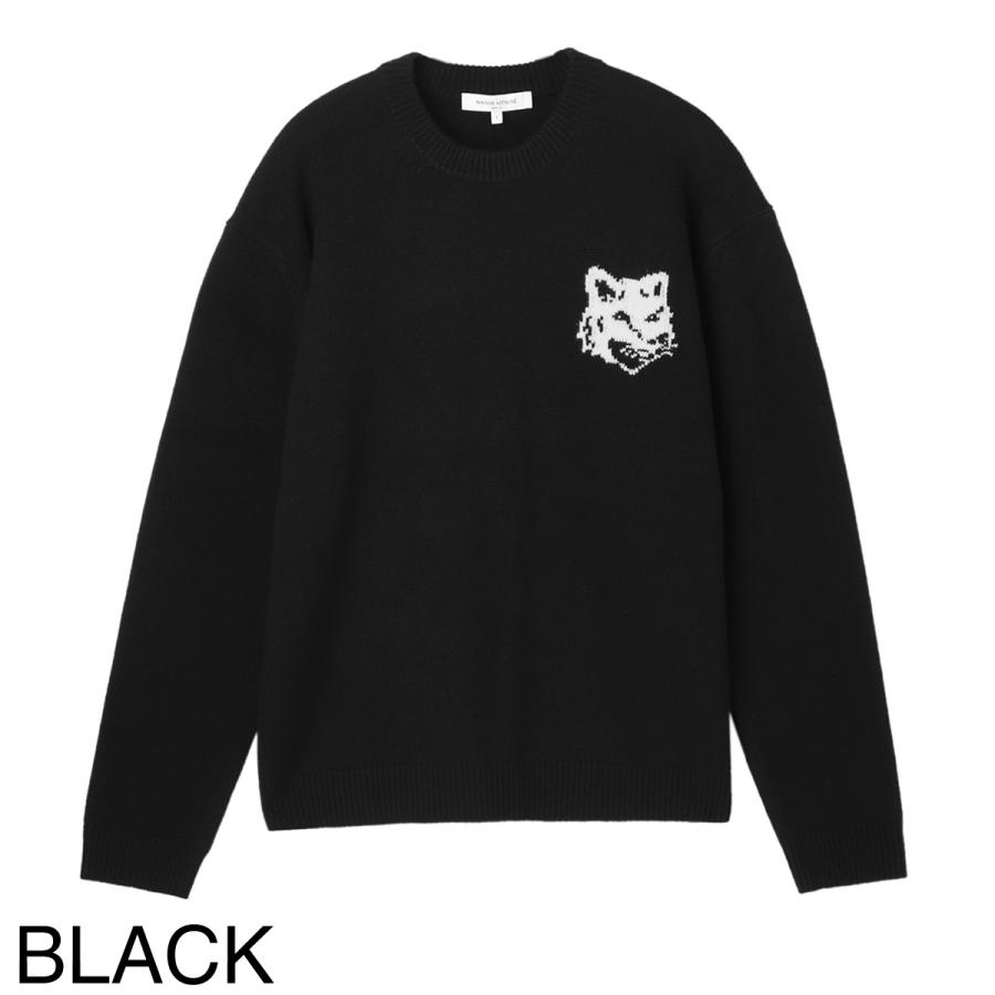 MAISON KITSUNE（メゾン キツネ） クルーネックニット FOX HEAD
