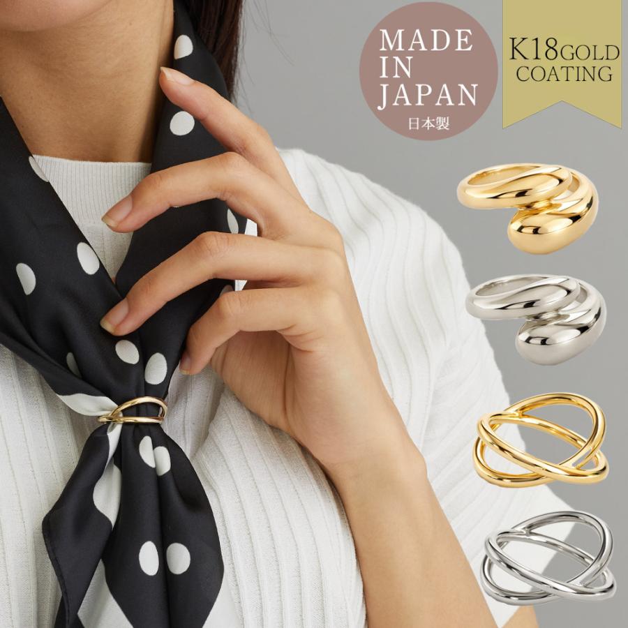 Melody Accessory（メロディーアクセサリー） スカーフリング K18GP