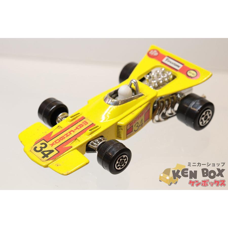 MATCHBOX マッチボックス キングサイズ K-34 F1カー 黄/#34 車体汚れ