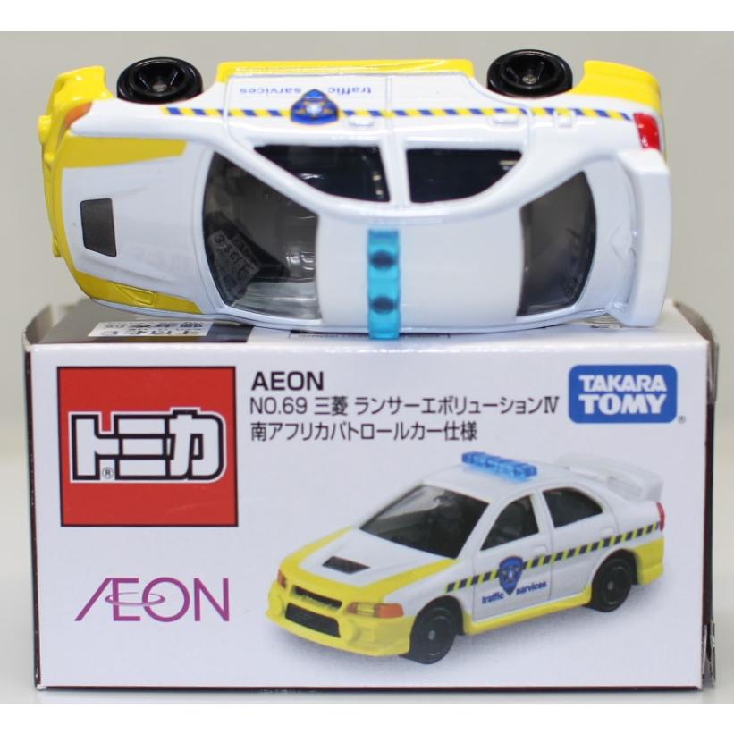 USED トミカ イオン ランサーエボリューションIV 南アフリカパトカー