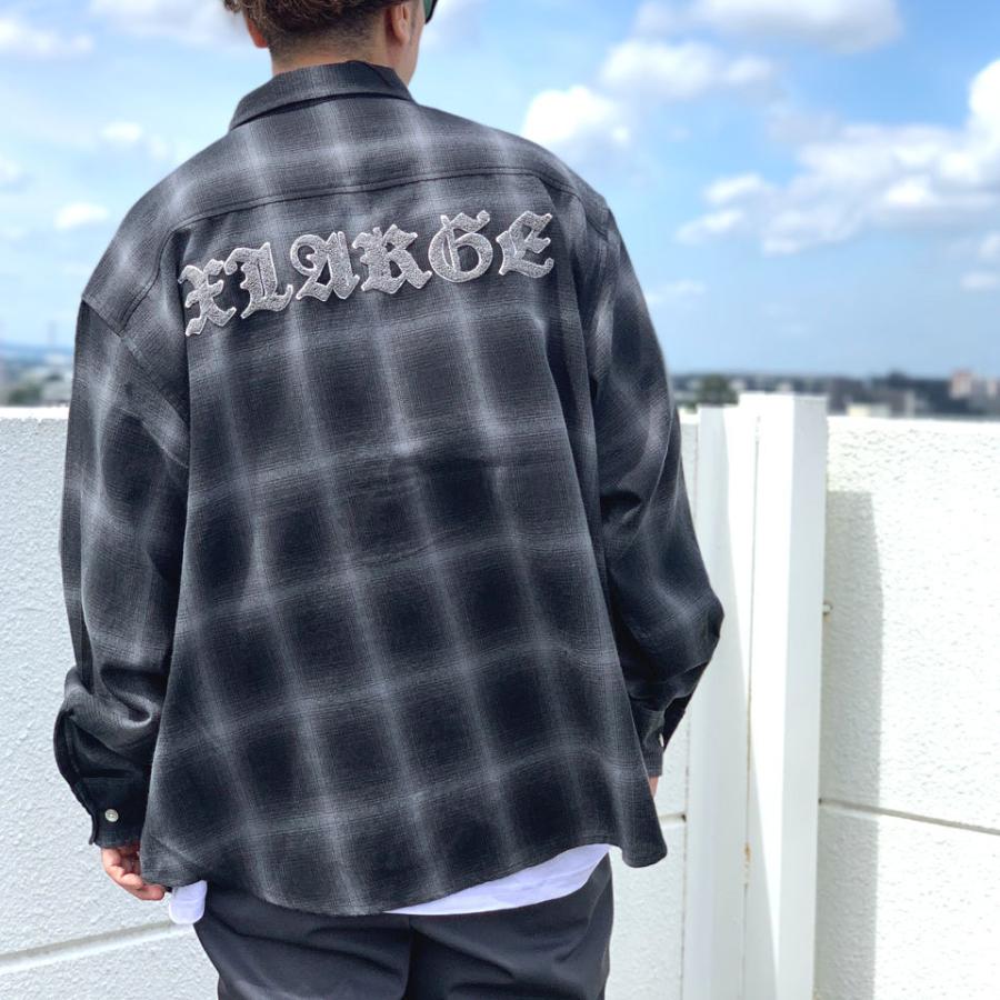 XLARGE（エクストラ ラージ） 再入荷 ネルシャツ PATCHED FLANNEL