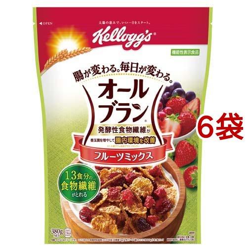 ケロッグ オールブラン フルーツミックス ( 380g*6袋セット )/ 小麦