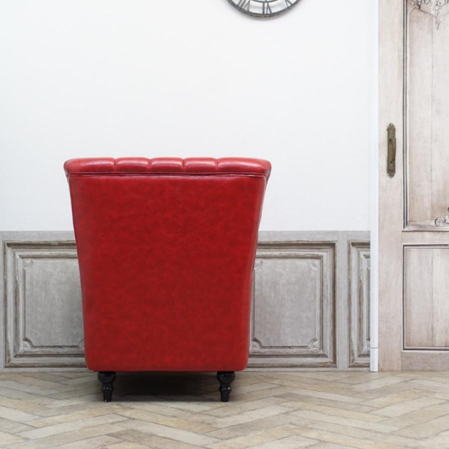 昭和レトロソファ アンティーク ウィングチェア 1人 一人掛け 1P 1