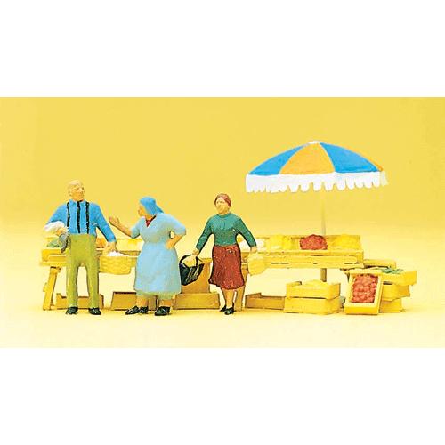 マーケットセット ：プライザー 塗装済完成品 HO(1/87) 10056 : さか