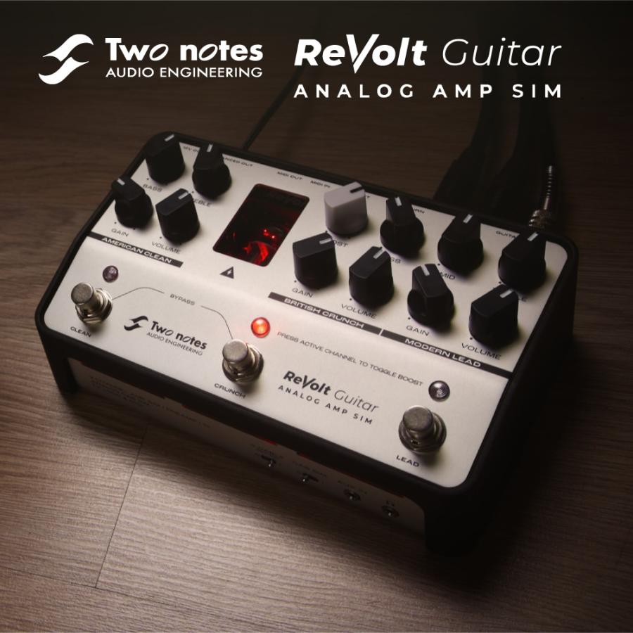Two notes ReVolt Guitar ギター用 プリアンプ〔アナログ 真空管