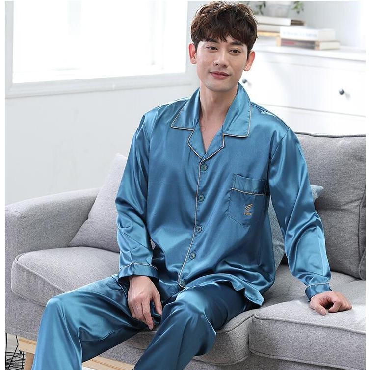 ペアパジャマ パジャマ 高級シルクパジャマ 上下セット 新企画商品