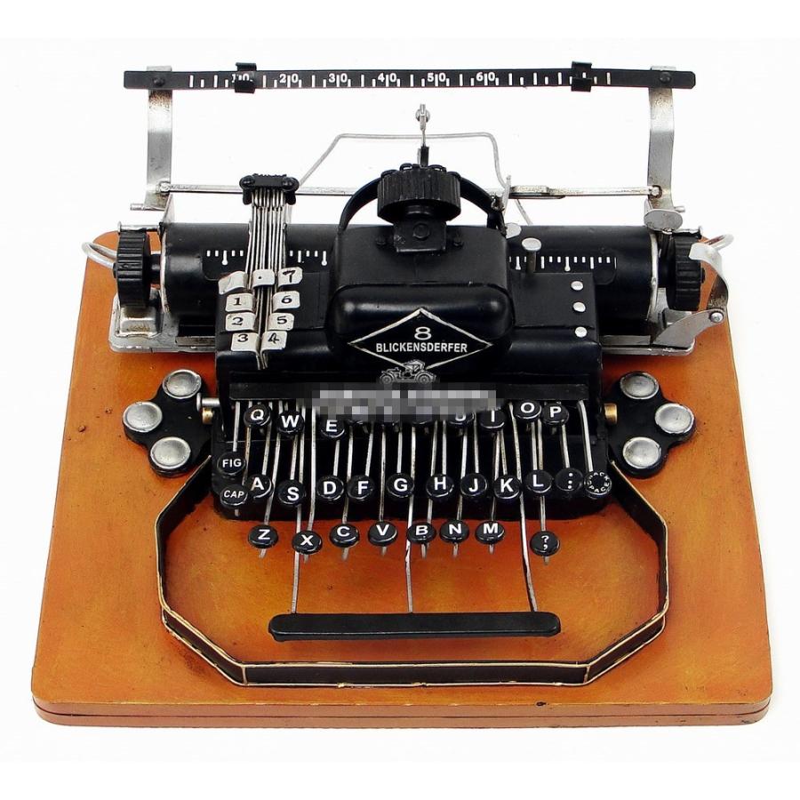 タイプライター Typewriter 模型 アンティーク オブジェ レトロ ブリキ