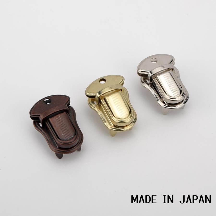 SENWA 日本製 小差込錠 真鍮/ニッケル/ダークブロンズ/ATメッキ 鍵なし