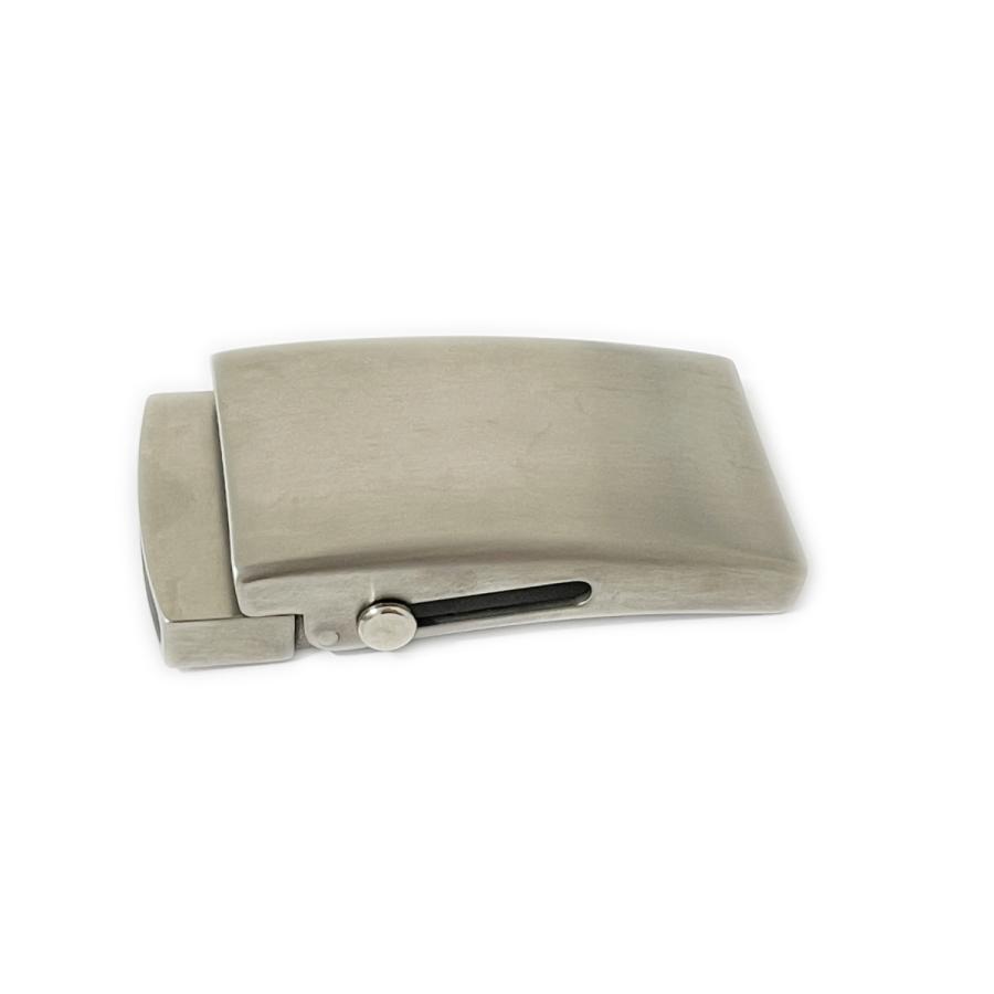 SENWA チタンTA1製 オートロック スライド式 メンズ バックルベルト