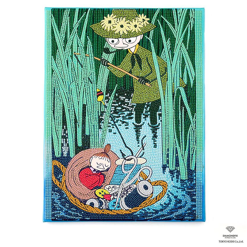 ダイヤモンドフィックス キット ムーミンアートコレクションリトルミイ
