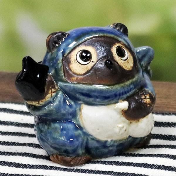 信楽焼 狸 陶器 たぬき タヌキ 開運 厄除け 忍者 にんじゃ ニンジャ