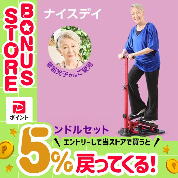 ショップジャパン（Shop Japan） 健康ステッパー ナイスデイ ハンドル