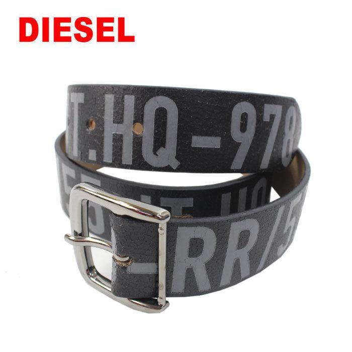 DIESEL（ディーゼル） ベルト X07326 PS919 レザー 牛革 ロゴデザイン