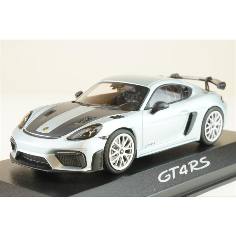 ディーラー別注 1/43 ポルシェ 718 カイマン GT4 RS 2022 azzuro