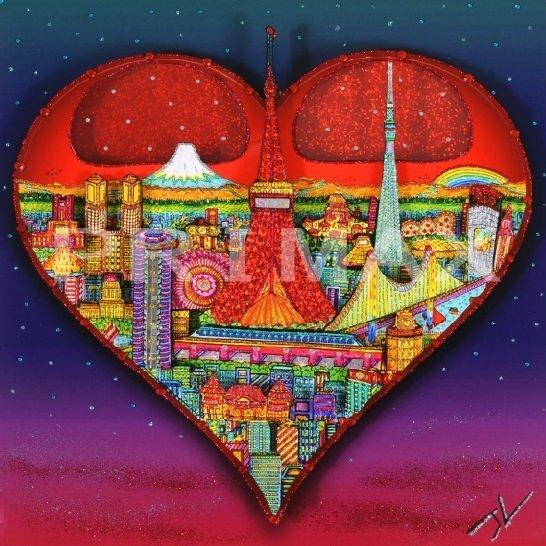 東京ハート/ヨハン・ペラトーネル(デジタルアート) : プライマックス