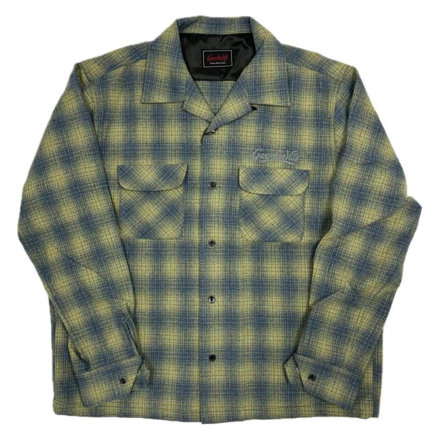 GANGSTERVILLE（ギャングスタービル） ウールチェックシャツ 長袖