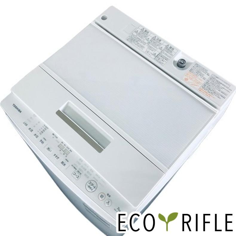 TOSHIBA（東芝） 洗濯機 中古 TOSHIBA AW-7D5(W) 2017年製 全自動 7.0