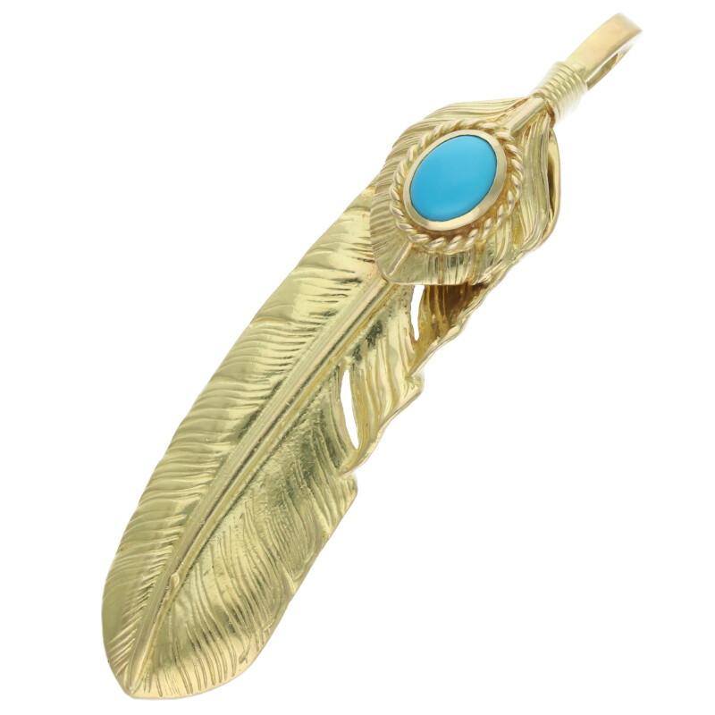 goro's K18フェザー Sサイズ 左向き goro's（ゴローズ） 【OLD】先金