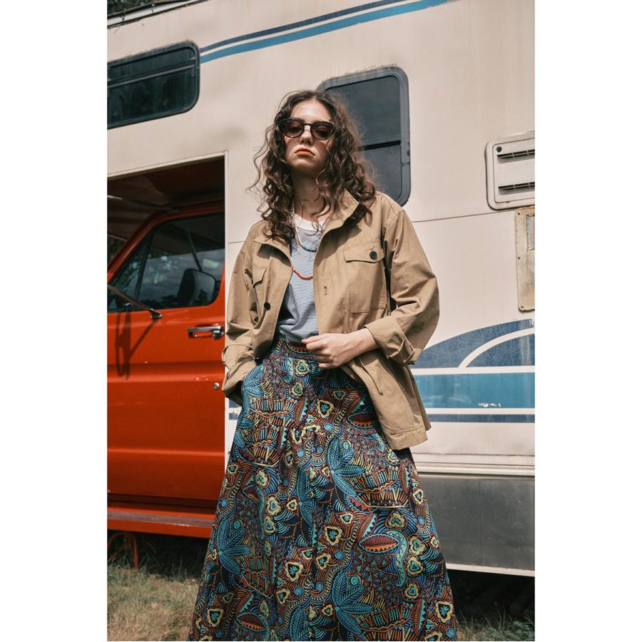 Le Melange（ル・メランジュ） サファリジャケット 8513803 レディース