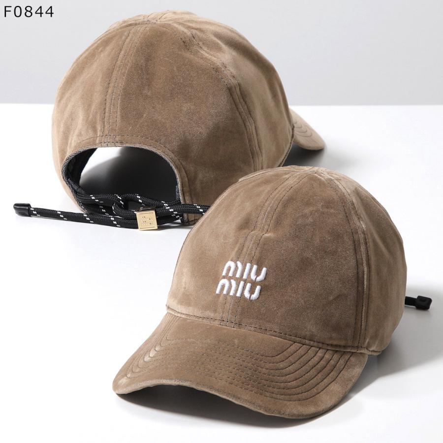 miu miu（ミュウミュウ） ベースボールキャップ 5HC369 2CUA