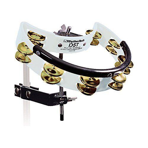 RhythmTech Drum Set Tambourine with Brass Jingles リズムテック