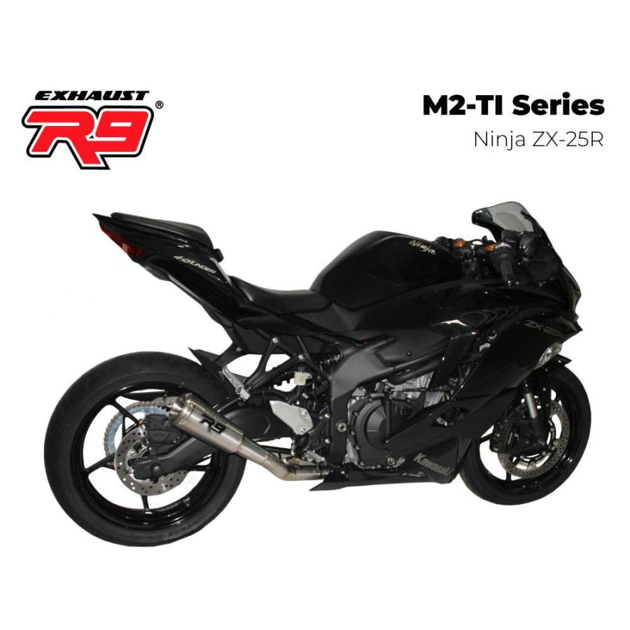 R9 Exhaust アールナインエキゾースト M2-Ti チタン製フルエキゾースト