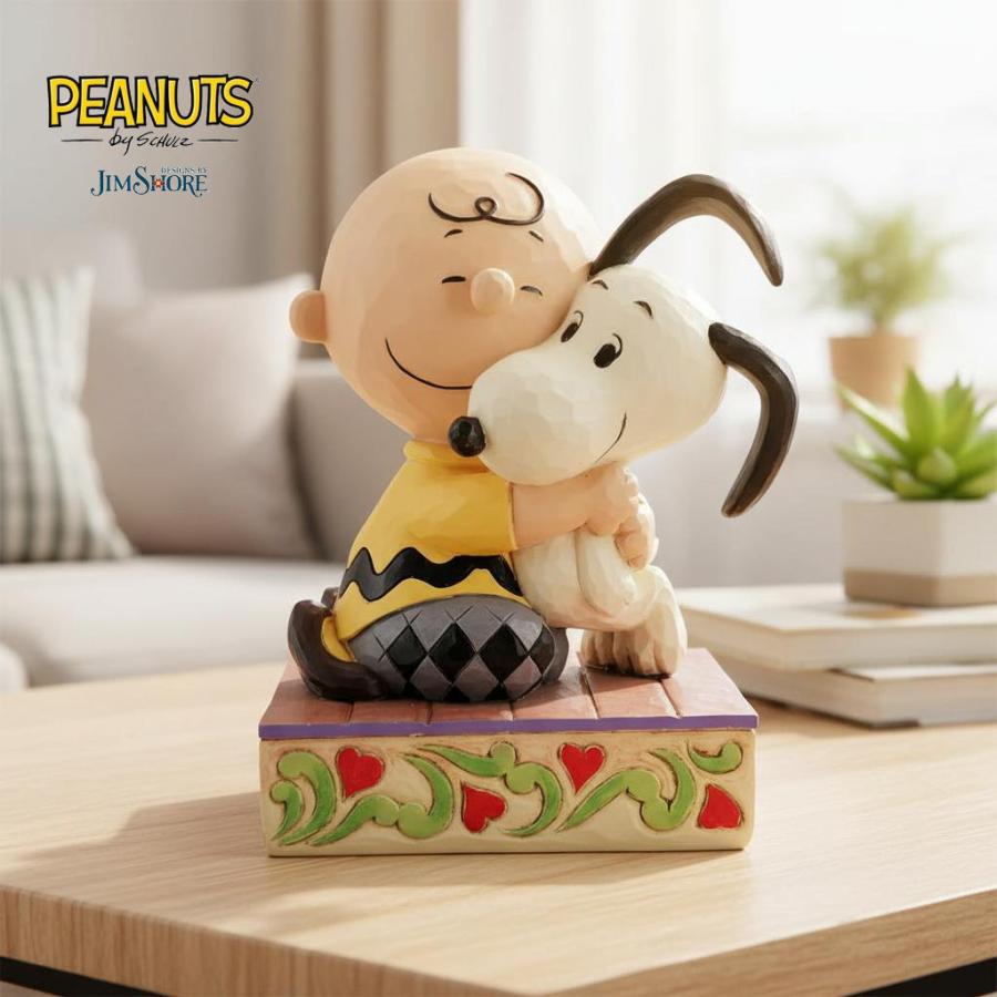 SNOOPY（スヌーピー） チャーリーブラウン ハグ 12.1cm | ジムショア