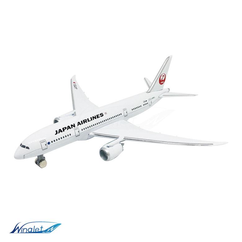 ラッピング 対応 ダイキャストセット JAL 飛行機 BOEING 787