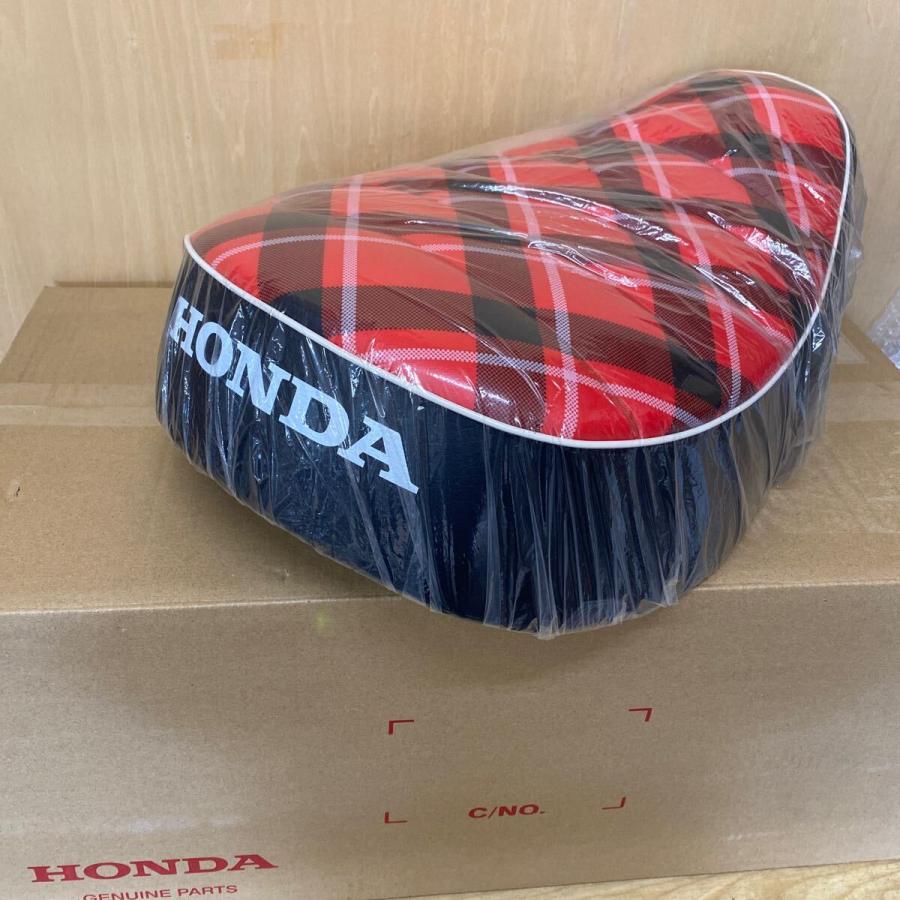 ホンダ純正 新品 モンキー125 JB03 シート チェック柄 赤黒 JB05