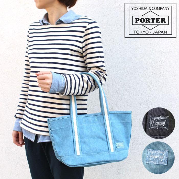 PORTER ポーター ポーターガール ボーイフレンドトート デニム トート