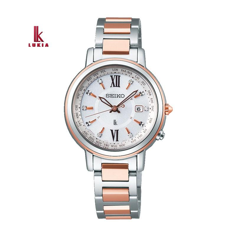 LUKIA SEIKO セイコー ルキア 腕時計 レディーダイヤモンド ソーラー