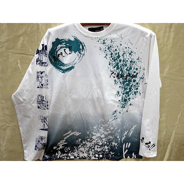 絡繰魂 粋 × 北斗の拳 世紀末雑魚死に様長袖Tシャツ 35th Anniversary