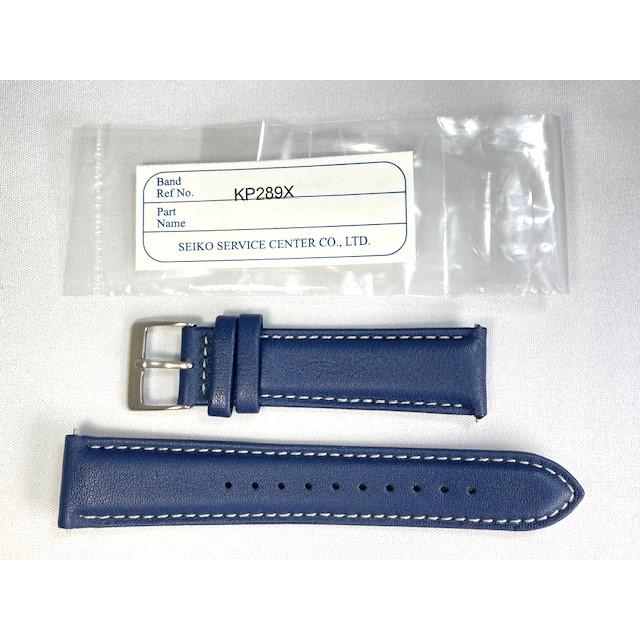 WIRED KP289X SEIKO 20mm 純正革ベルト カーフ ブルー AGAW713/VK67