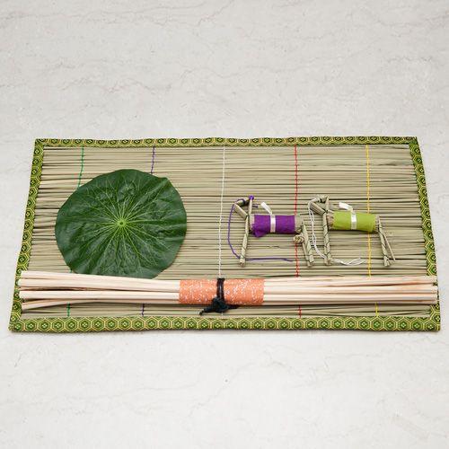 仏壇屋 滝田商店 お盆飾り用 真菰(まこも)・おがら(麻がら)セット 小