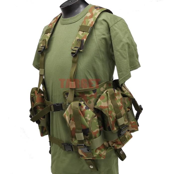 陸上自衛隊 迷彩 弾納ベスト （集約チョッキ タクティカルベスト