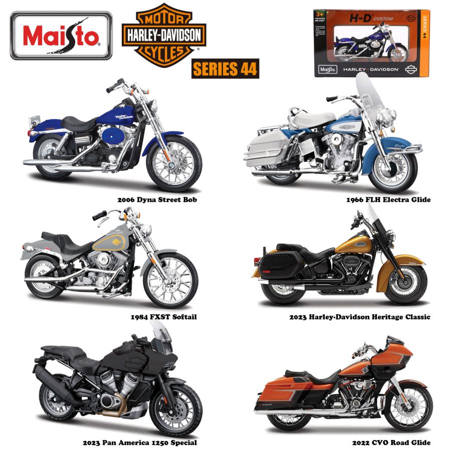 Harley Davidson（ハーレー・ダビッドソン） 1/18 ミニチュア シリーズ